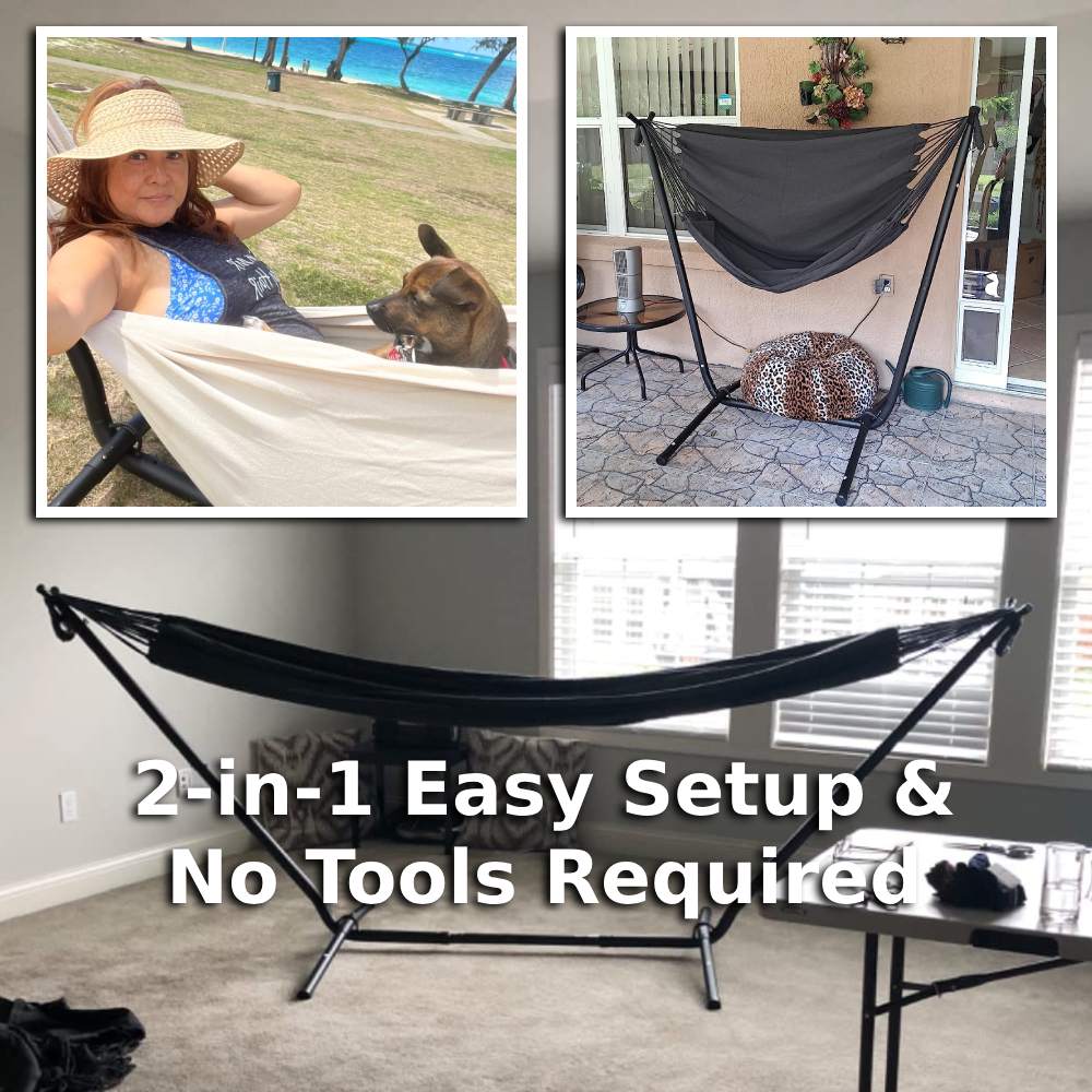 Portable Hammocks with Stand